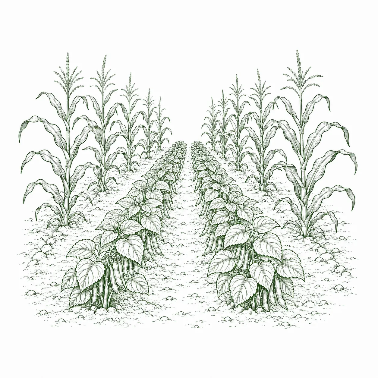In-ground illustration