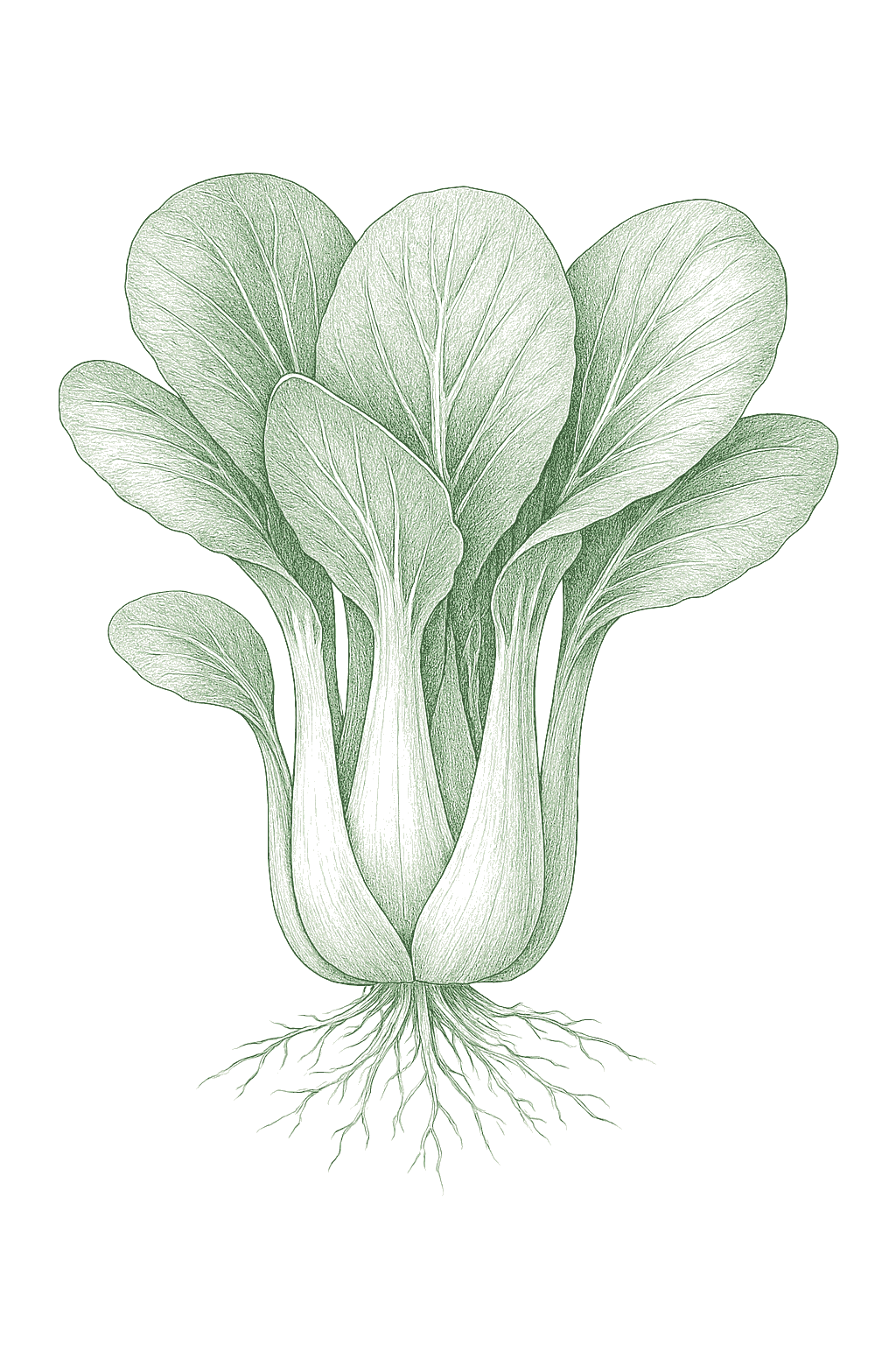 Bok Choy mature plant