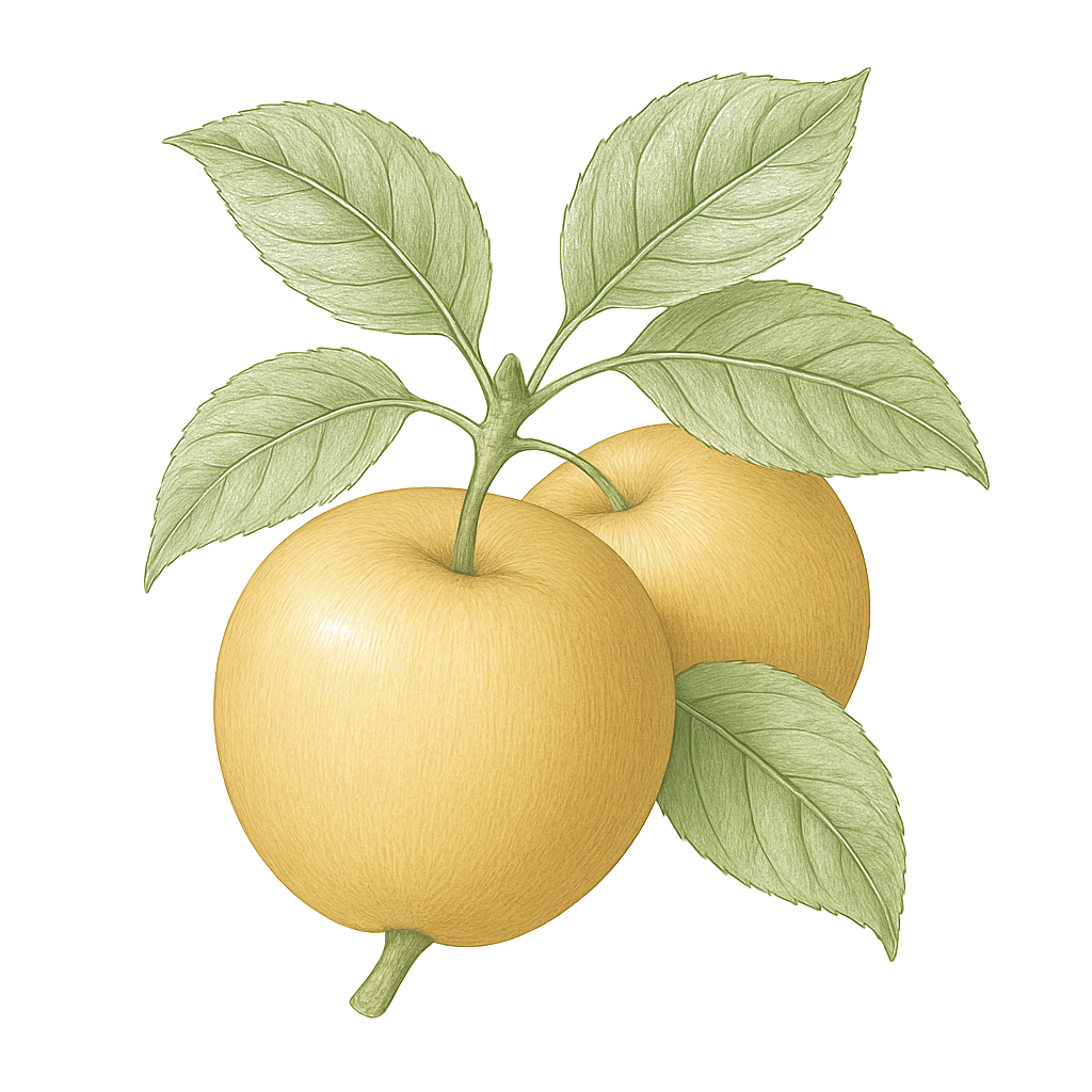 Golden Delicious illustration