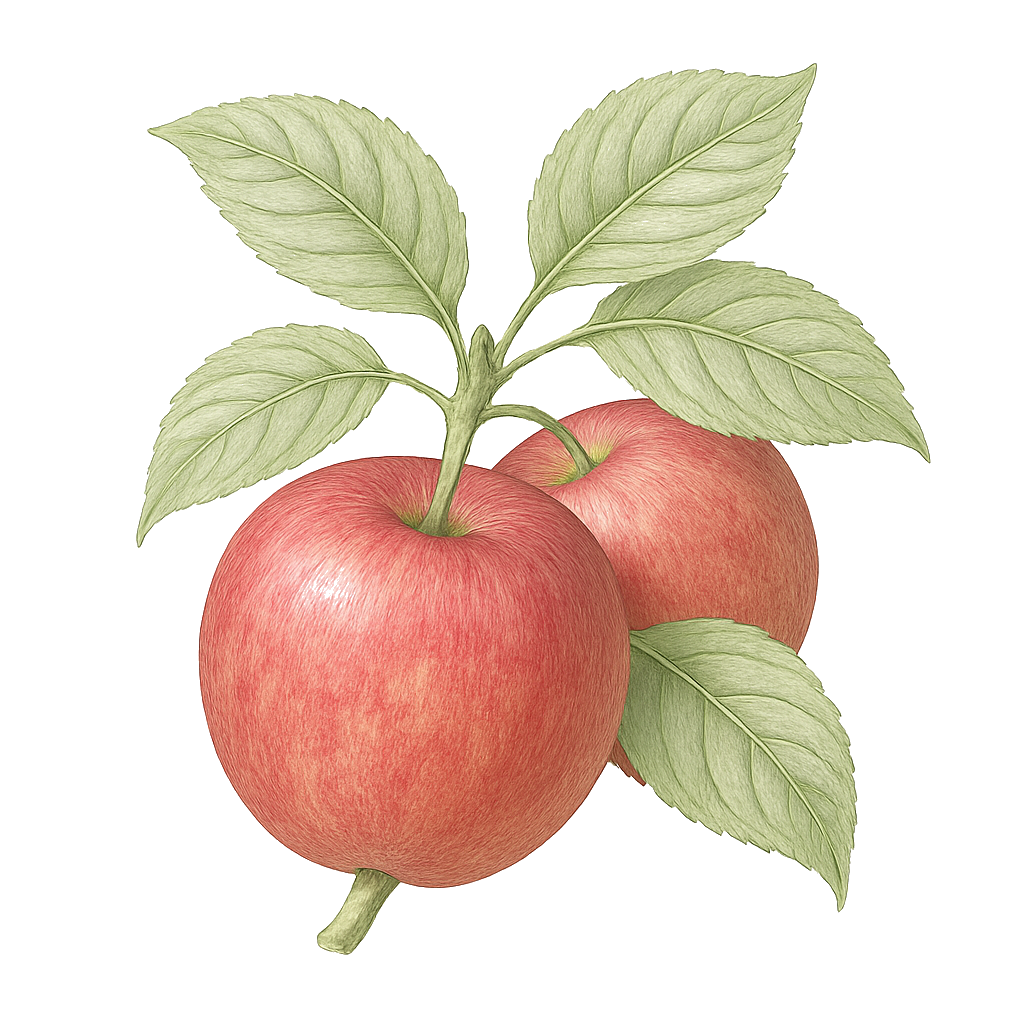 Honeycrisp illustration