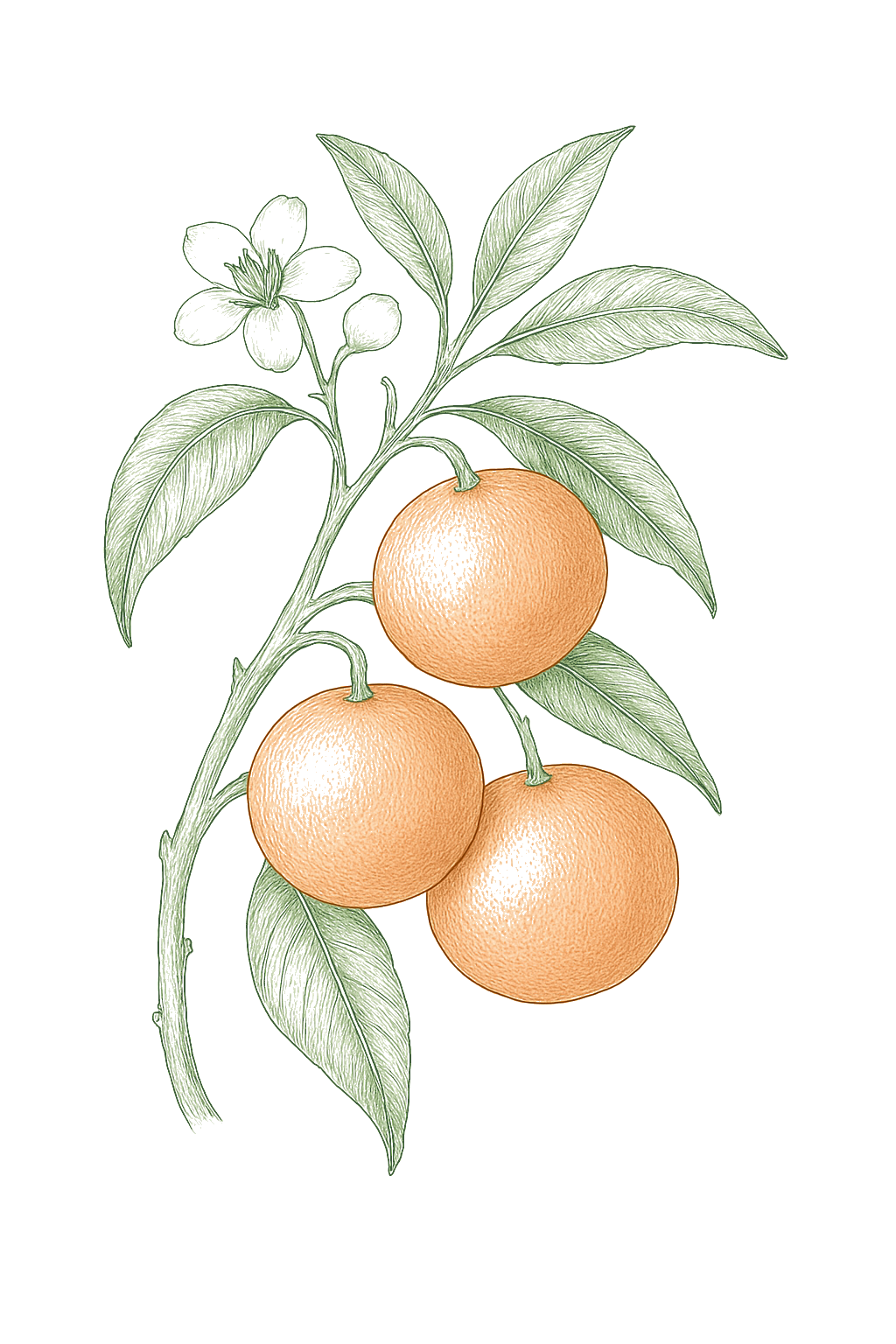 Mandarin (Clementine) mature plant