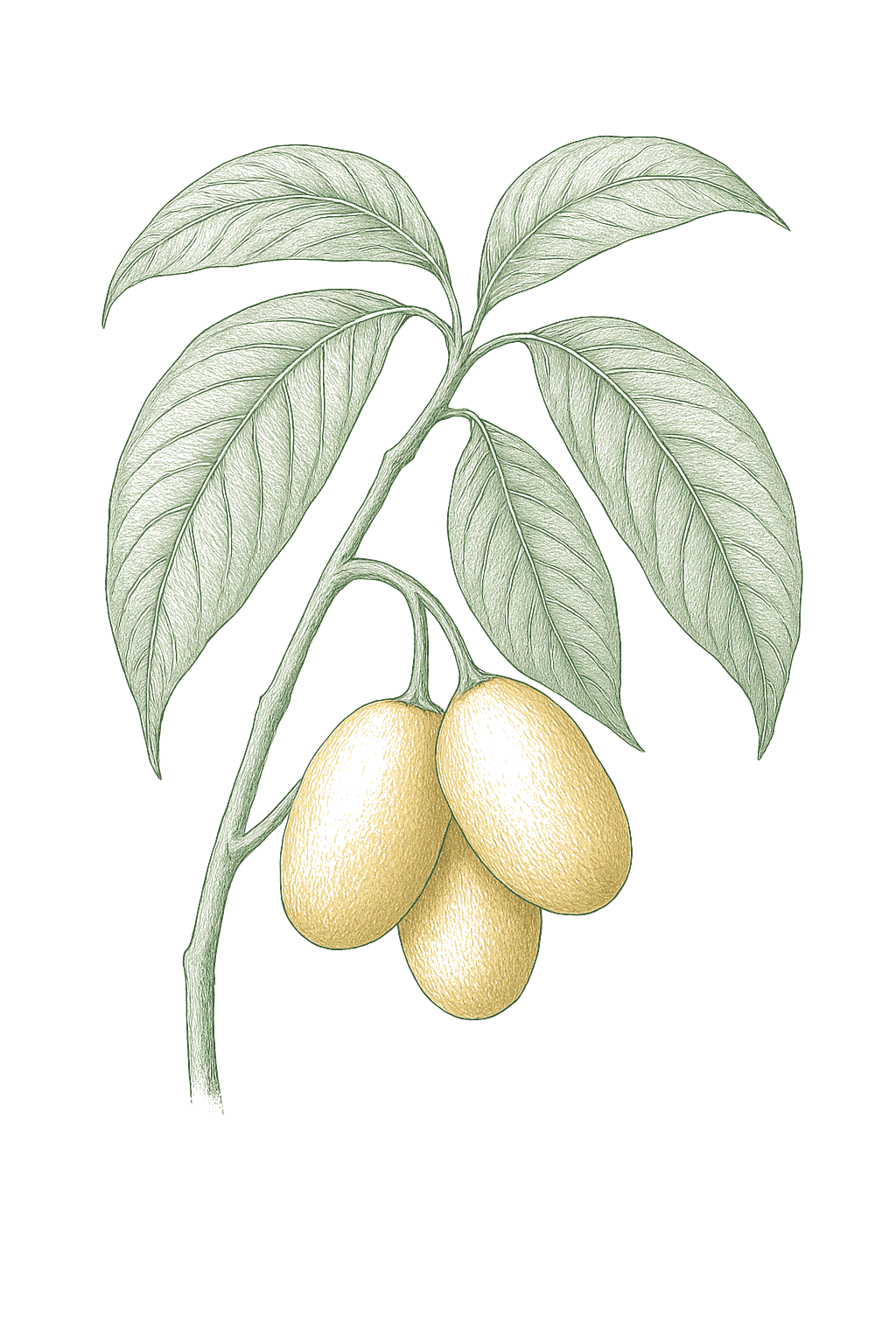 Pawpaw mature plant