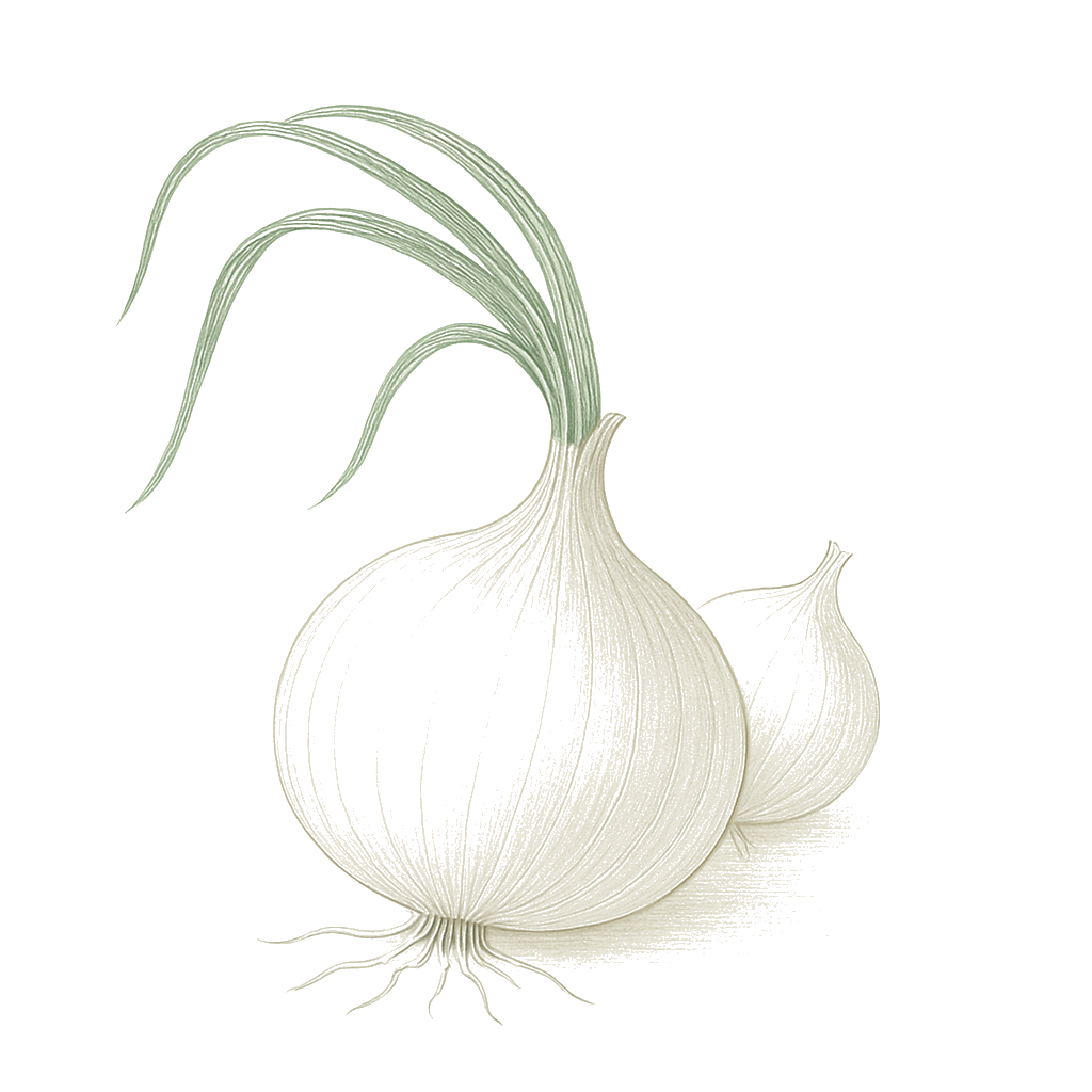 Super Star onion illustration