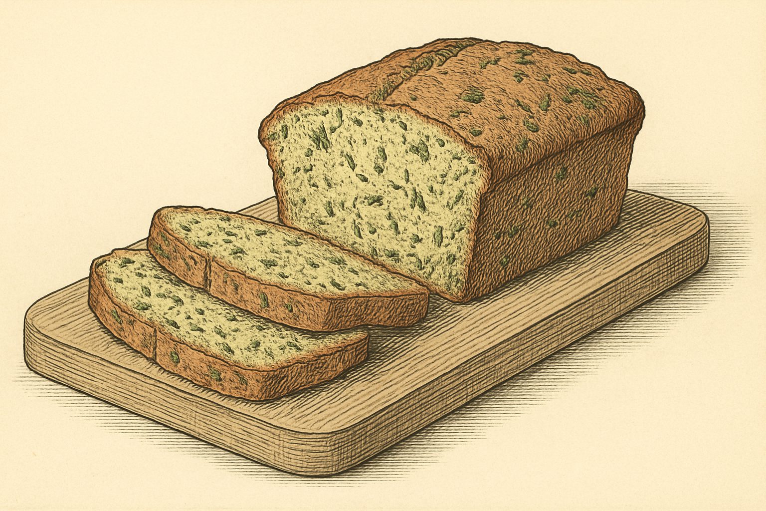 Zucchini & Herb Bread