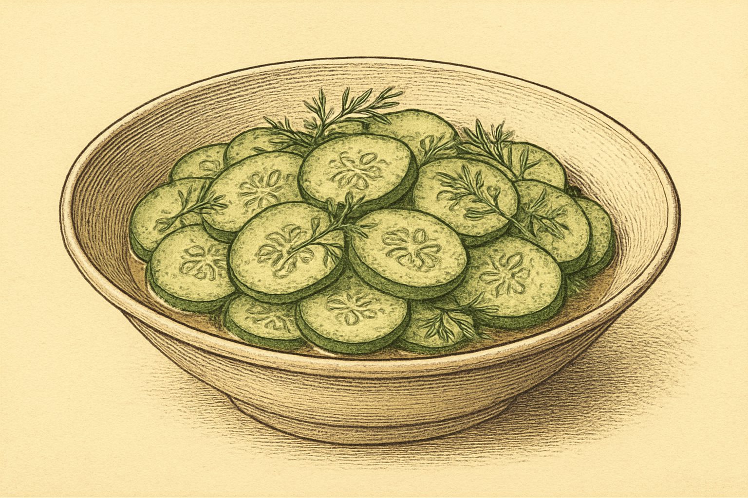 Cucumber & Dill Summer Salad