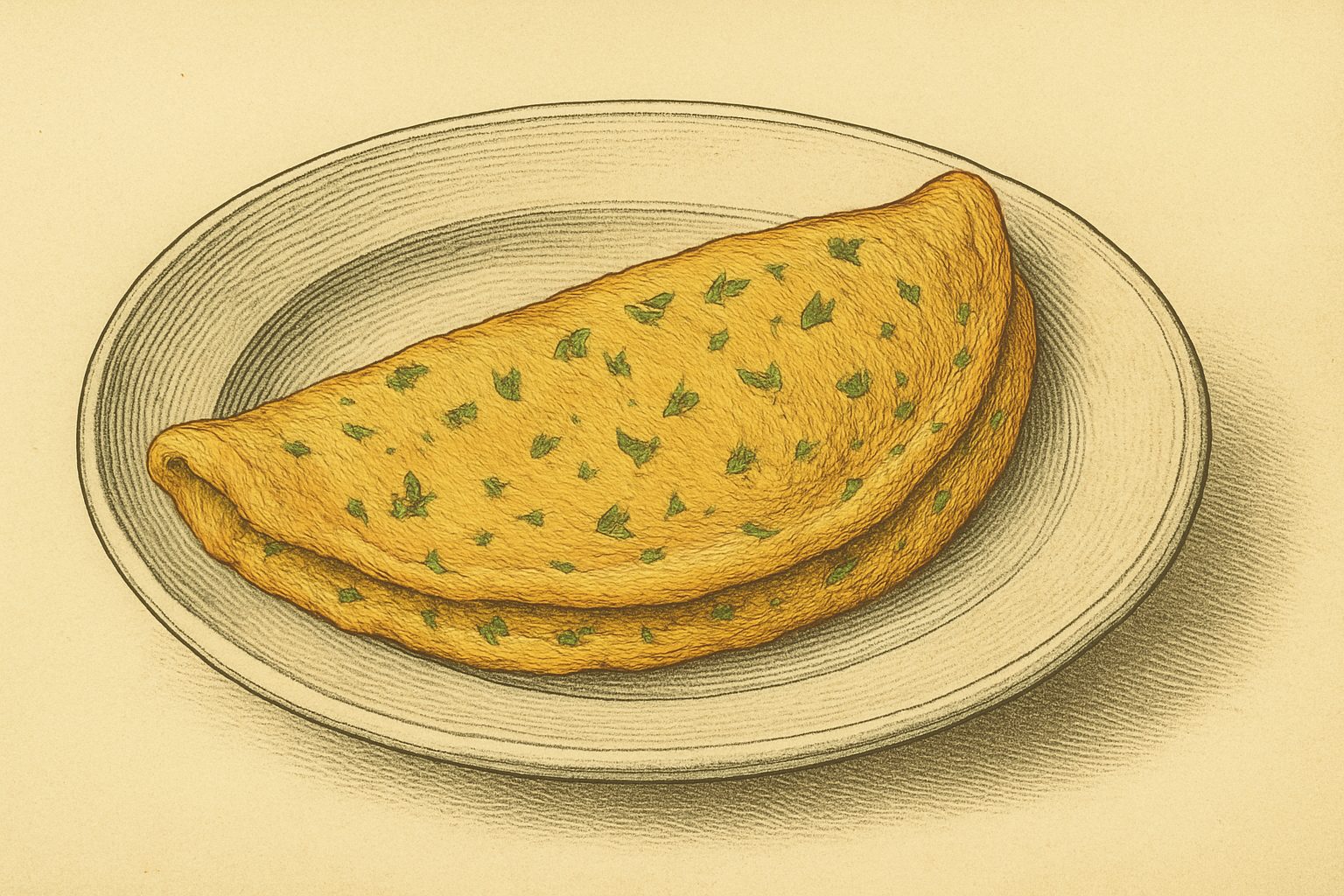 Garden Herb Omelette