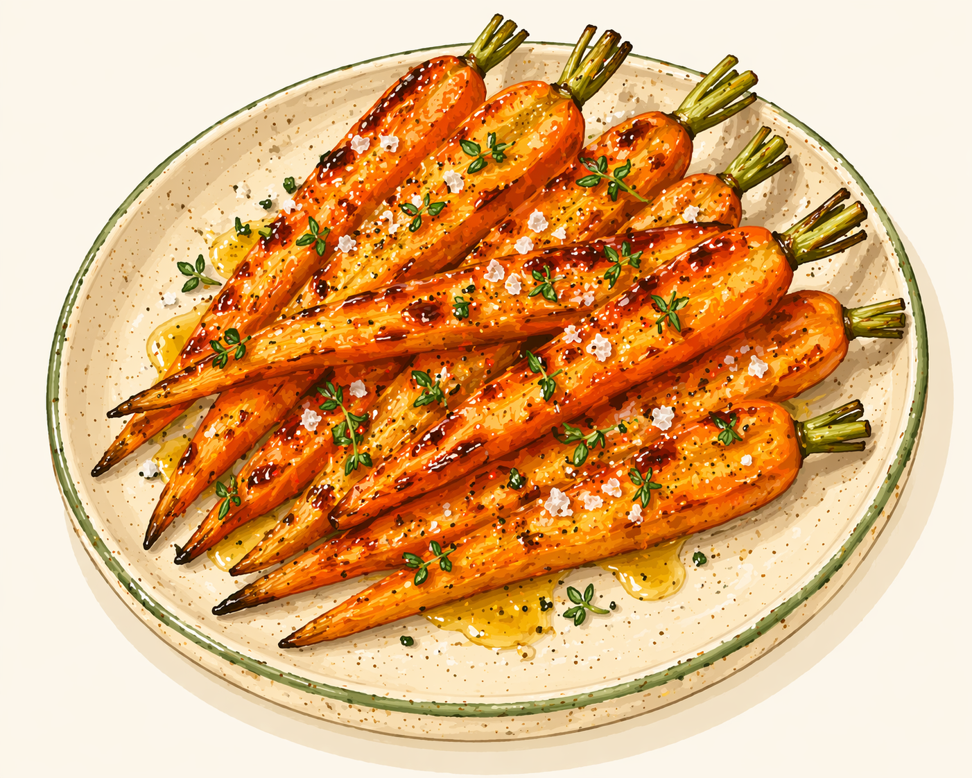 Honey Roasted Carrots