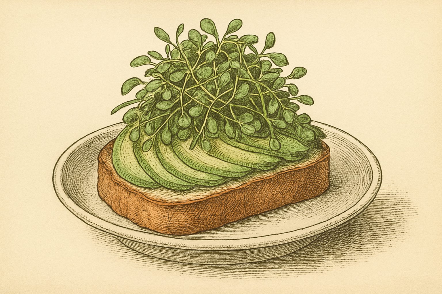 Microgreen Avocado Toast