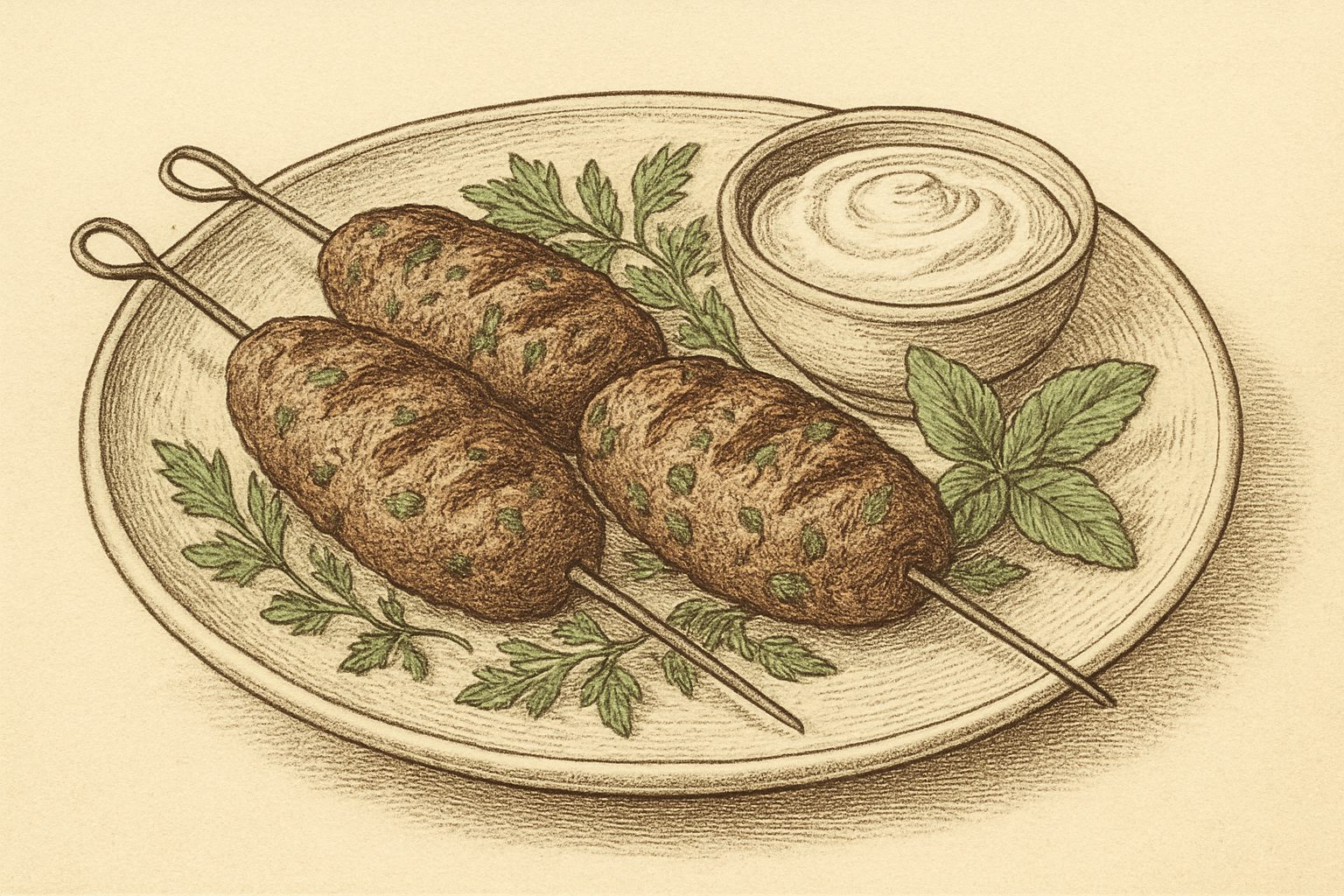 Mint & Herb Lamb Kofta