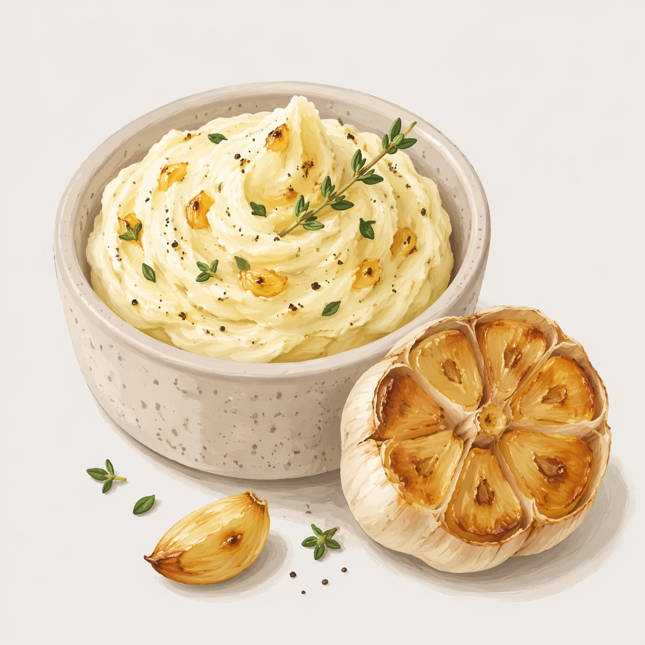 Roasted Garlic Butter