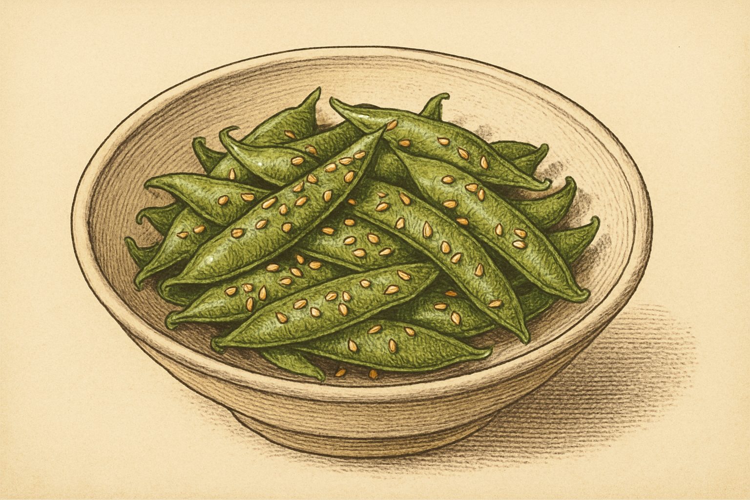 Sugar Snap Pea Stir Fry
